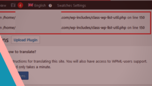 Ошибка на странице "Добавить новый плагин" после обновления Wordpress